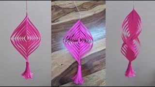 Make Diwali Decorations for Home l DIY Hanging Diwali Decor l Festive Decor Ideas l Paper Decor