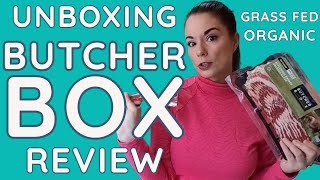 BUTCHER BOX: GrassFed Beef | Organic Chicken | Heritage Pork - Subscription Unboxing Review (2021)