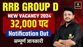 Railway Group D Vacancy 2025 | पद 32000+ | Group D New Vacancy 2025 | RRB Group D 2025 Notification