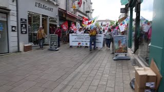 Manifestation anti rassemblement national à Angoulême