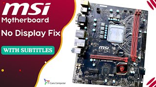 MSI 150 Gaming Motherboard NOT Turning On   FIX Now Guide