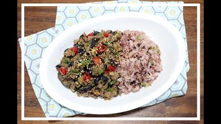 소고기 가지볶음(Stir-fried Beef Eggplant) - 단짠단짠 간이 딱 맞는 소고기 가지덮밥 만들기 !