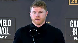 CANELO'S FIRST WORDS ON FIGHTING DMITRY BIVOL - SAYS LINE THEM UP " I DONT CARE" MESSAGE FOR RIVALS