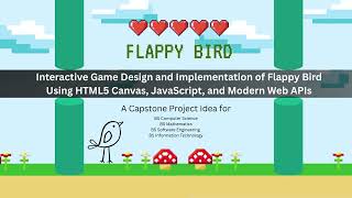 Interactive Game Design and Impl of Flappy Bird Using HTML5 Canvas, JavaScript, and Modern Web APIs