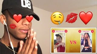 Malu Trevejo Vs Liddlenique Musically Compilation!!!