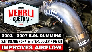 WCFab 2003-2007 5.9L Cummins High Flow 3.5\