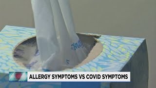 Allergy symptoms vs. COVID symptoms