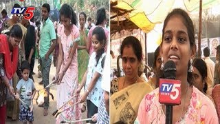 Huge Devotees Rush To Nookambika Temple | East Godavari | TV5 News