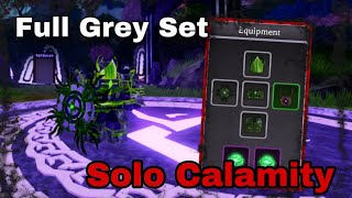 Solo Calamity With Full Grey Paladin Set | Roblox Arcane Conquest