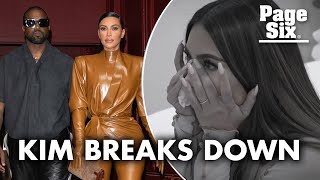 Kim Kardashian breaks down over Kanye West divorce: I feel like a failure | Page Six Celebrity News