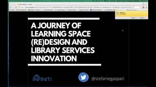 Infiniti Webinar: Driving Innovation within your Library