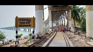 Rajahmundry Road cum Rail Bridge Godavari Bridge, (Rajahmundry-Kovvur)