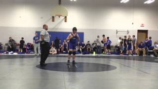 Max Ruiz - Caldwell vs Dillon Jennings - Cedar Grove 2016