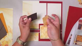 Falling Leaves Page Assembly Tutorial