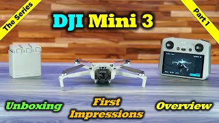 DJI Mini 3  Drone - Full Unboxing / Overview / First Impressions