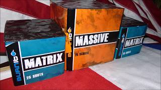 ZENA VUURWERK  2X MATRIX AND MASSIVE ZENA VUURWERK