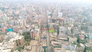 Drone Video Agargaon to Mirpur  12, Dhaka Bangladesh