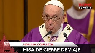 Homilía completa del Papa Francisco en la Misa de cierre de su viaje a Grecia