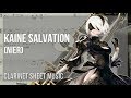 Clarinet Sheet Music: How to play Kaine Salvation (NieR) by Keiichi Okabe