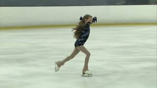 Monika Khanamiryan   2022 Pasadena Ice Skating Center ISI Open Competition Event 30 first place