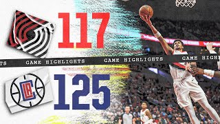 Portland Trail Blazers 117, LA Clippers 125 | Game Highlights | March 22, 2024