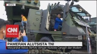 Pameran Alutsista Rayakan HUT ke-73 TNI