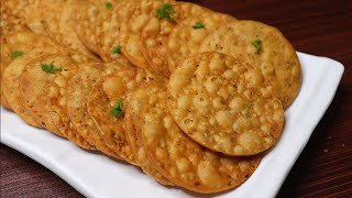 Quick Tea Time Snacks | Less Ingredient Wheat Flour snack | Atta Papdi Recipe | Crunchy Snacks