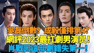 吳磊倒數？ 成毅僅排第4？ 網評2023年最扛劇的男主角！ 鄧為檀健次榜都沒進！ 羅雲熙慘輸楊洋，肖戰因這部劇錯失第一！ 他成最大贏家！#肖戰#成毅#羅雲熙#楊洋#吳磊