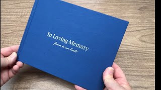 In Loving Memory Guest Book Families Will Treasure | Kunitsa Co.