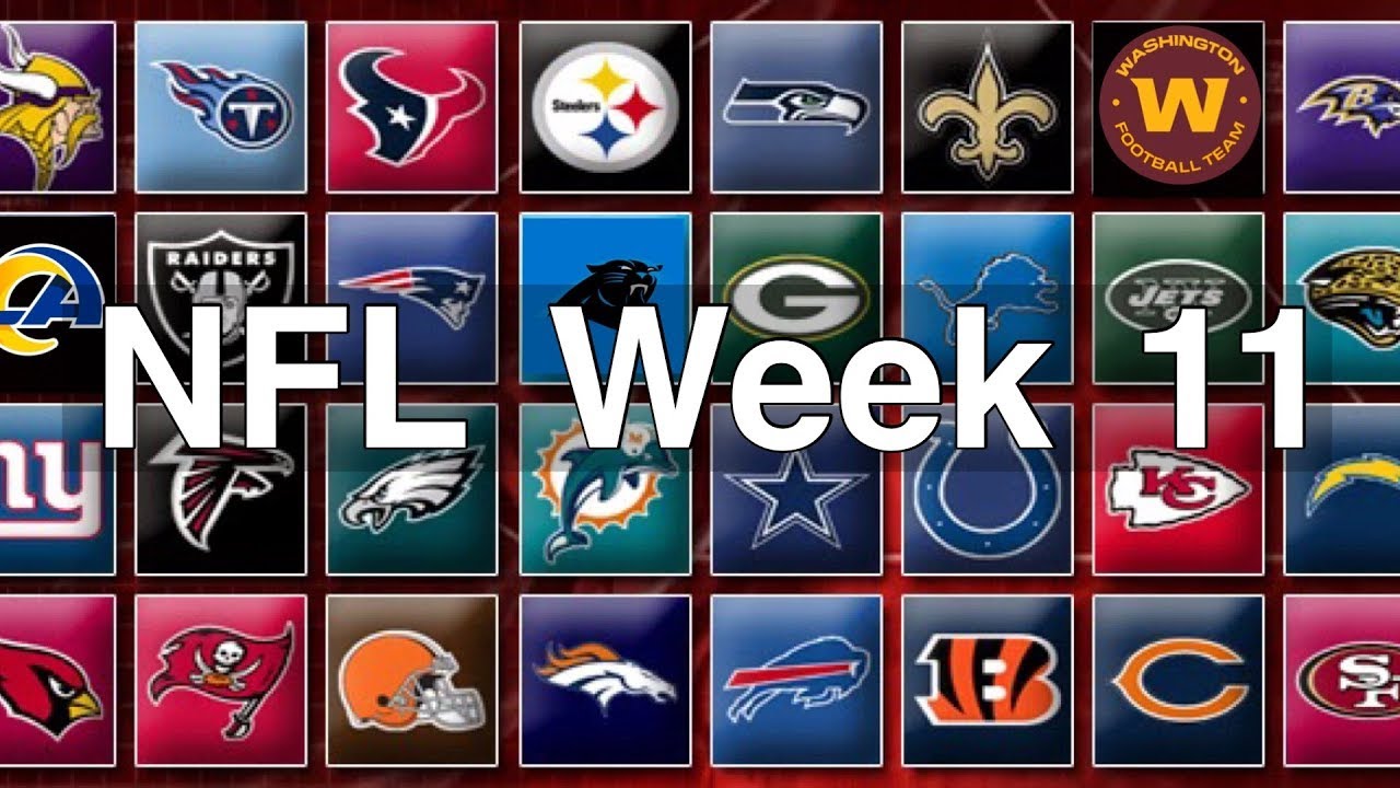 NFL Week 11 Predictions - YouTube