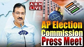 🔴LIVE : AP Election Commissioner Press Meet | ABN Telugu