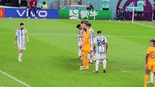 Wout Weghorst goal vs Argentina Quarter Final FIFA WC 2022