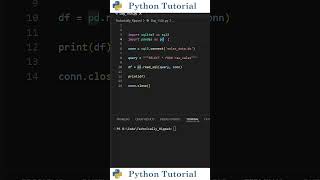 Query SQLite Databases with Pandas | Python Tutorial