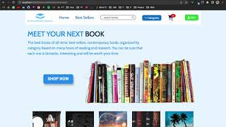 Blacksburg bookstore demo (Vue.js)