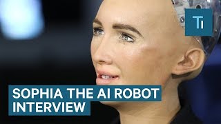 We Talked To Sophia — The AI Robot That Once Said It Would 'Destroy Humans'