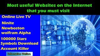 Most useful Websites on the Internet that you must visit | மிகவும் பயனுள்ள Websites 2018