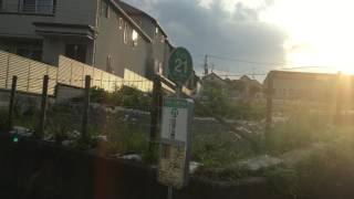 南北バス(杉並区)すぎ丸 車窓 阿佐ヶ谷駅→浜田山駅/ けやき路線 阿佐ヶ谷1720発