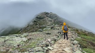 Поход по хребту Франкония. Белые горы, штат Нью Хэмпшир.