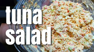 My ultimate TUNA SALAD recipe! | Salad Saturday