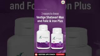 VESTIGE SHATAVARI MAX- FOLIC \u0026 IRON PLUS #best #supplements #ladies #women #health #healthylifestyle