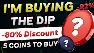 🛑 I'm Buying The Dip - 5 Best Altcoins to Buy | 80% Discount Price | Big Opportunity | Bitcoin News