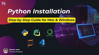 Install Python | Pycharm | Jupyter Notebook | VS Code