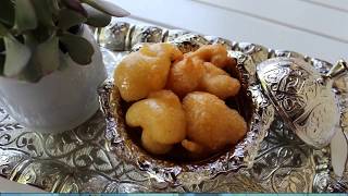 Lokma I türkische frittierte Teigbällchen in Zuckersirup I EssenszeitMitZeynep