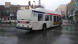 SEPTA BUS 8376 OVERHAULED