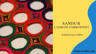 Sandur Lambani Embroidery | GI-TRIPS | Famous Needle Craft |  | Shop now, check Description