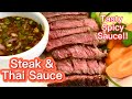 EP.30 Thai Sauce ( Jaew ) with Steak, Juicy Steak with Tasty sauce สะเต๊กจิ้มแจ่ว