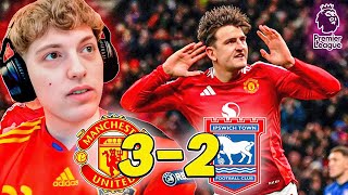 DAVOO XENEIZE REACCIONA Y ANALIZA MANCHESTER UNITED VS IPSWICH TOWN 3-2 | PREMIER 2025