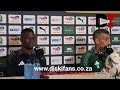 pre match press conference with jose riveiro and innocent maela orlando pirates vs cr belouizdad