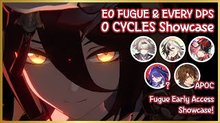 E0 FUGUE CAN GO EVERYWHERE | Break DPS \u0026 Acheron 0 Cycles Showcase | HSR Early Access!