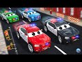 Monster Trucks vs Police Cars - Action-Packed Chase to Catch the Monster Trucks | Wild Road Rages